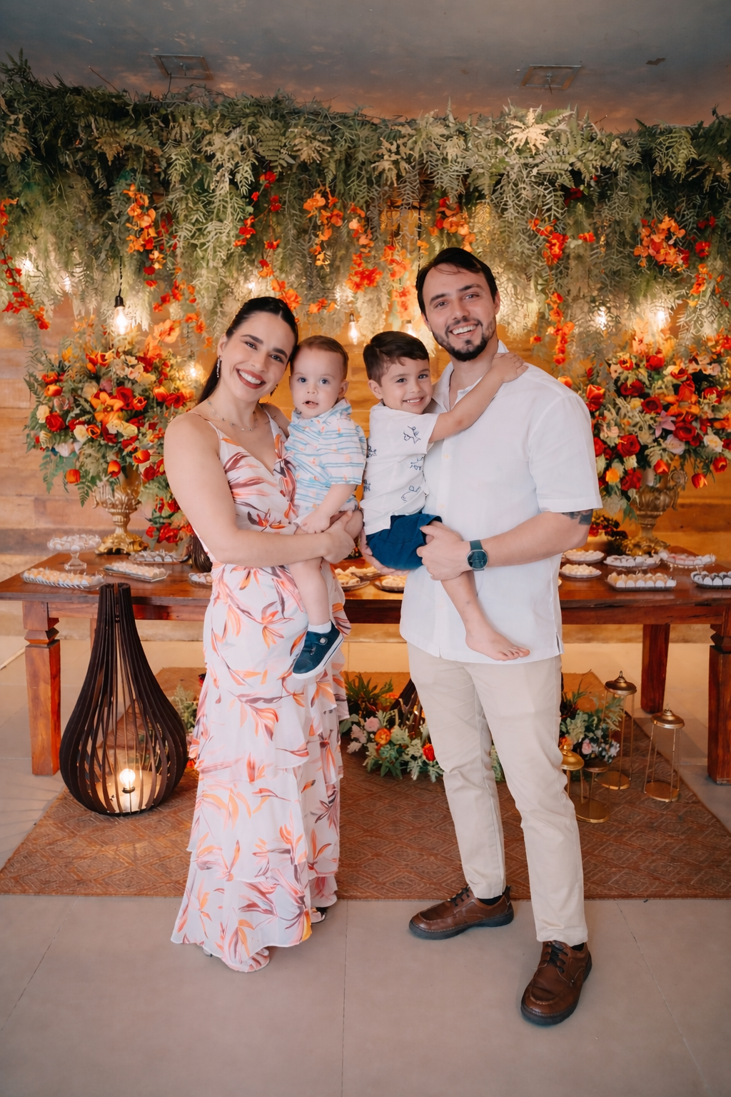 Dra. Thainara Corrêa com sua família
